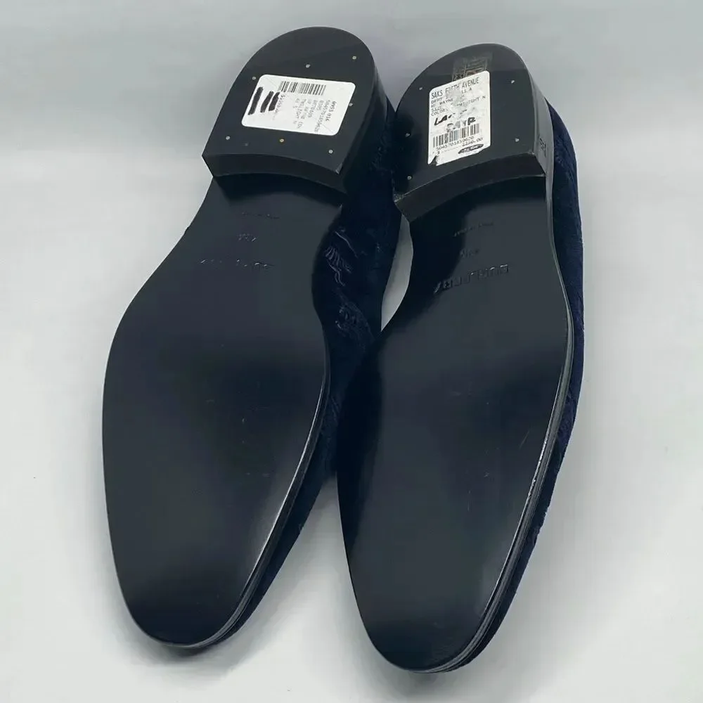 Burberry Wayne Velvet Loafer size 43.5/us size 10.5